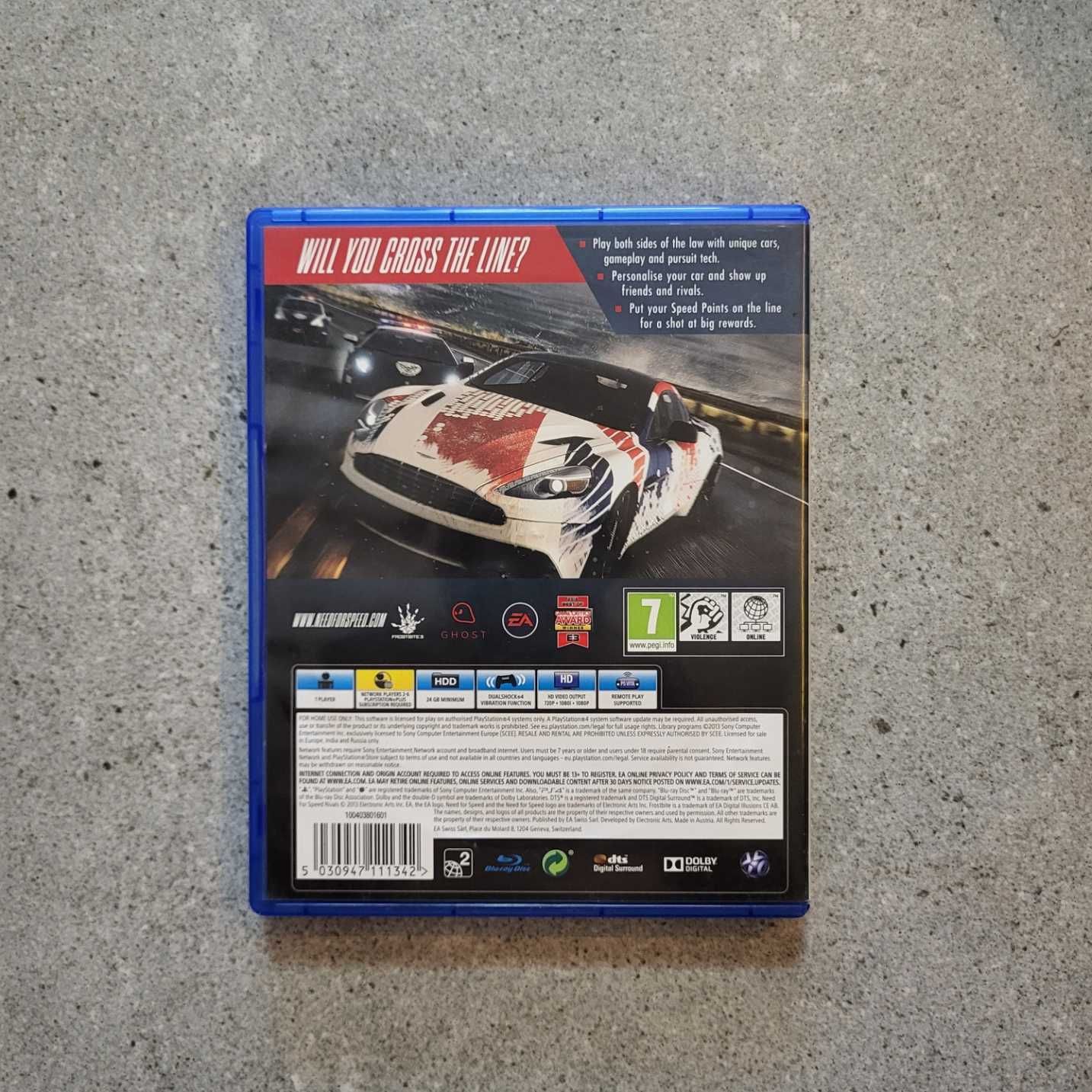 Need for Speed Rivals PlayStation 4 PS4
