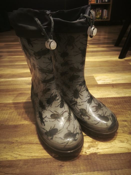 Kalosze dziecięce szare