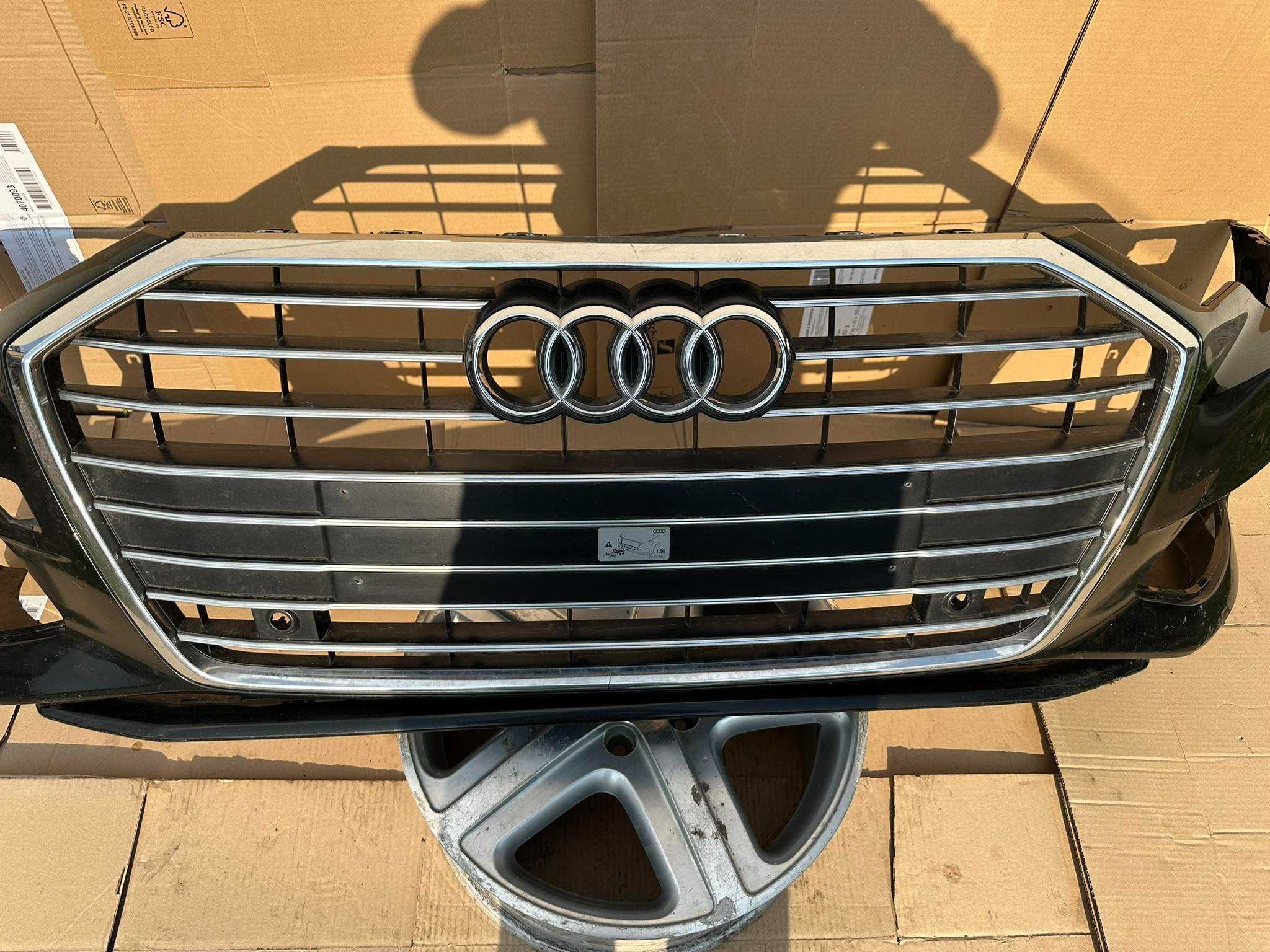 Audi A6 C8 18- 4k0 zderzak atrapa grill przedni/przód