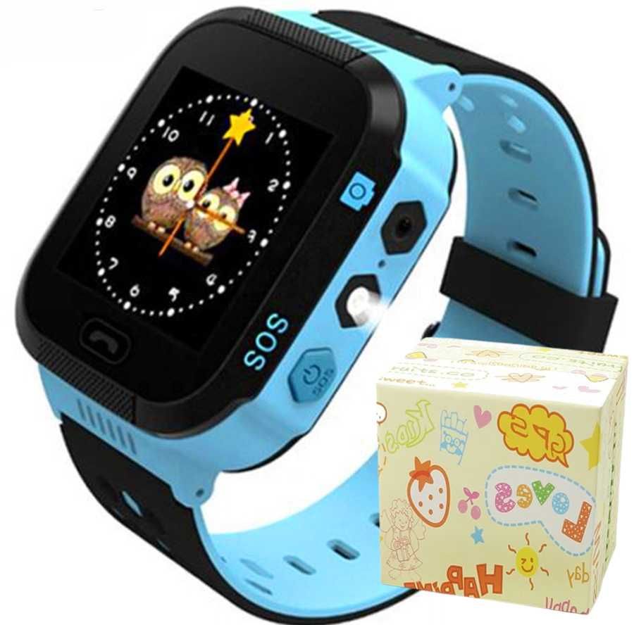 SMARTWATCH Zegarek dla Dzieci SIM Lokalizator GPS Menu PL Rozmowy HIT