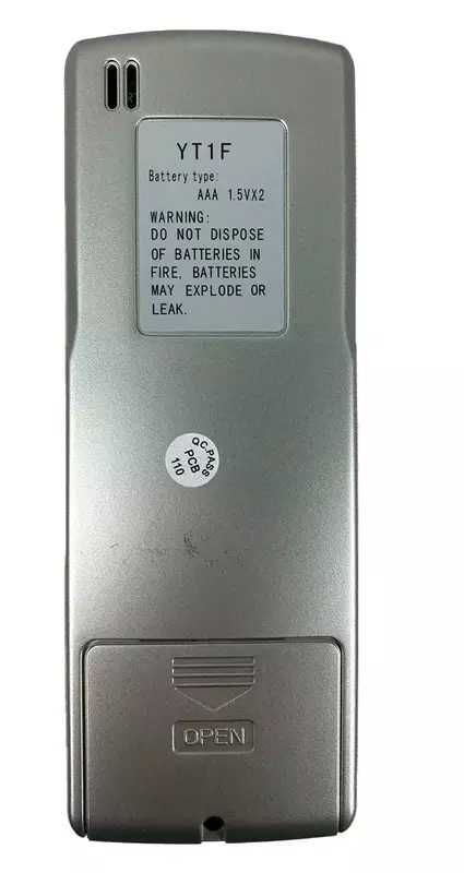 Controles Remotos YT1F Ar condicionado (inverter)