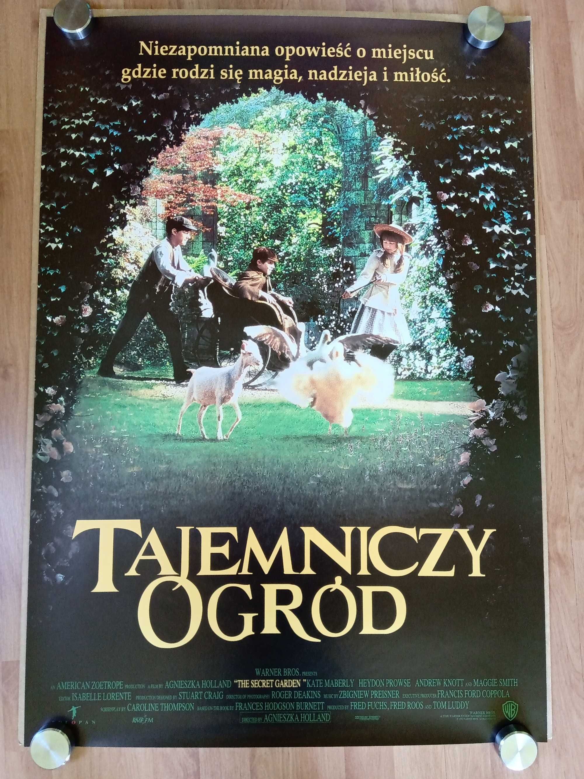 Plakaty filmowe Tajemniczy ogród Oryginalny plakat kinowy z roku 1994.