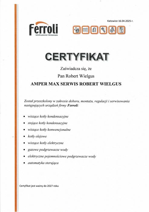 Przegląd i naprawa kotły gazowowe i na paliwa stałe. Pellet ekogroszek
