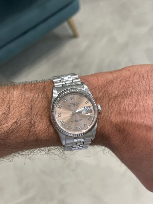 Rolex Datejust 36mm Pink Dial