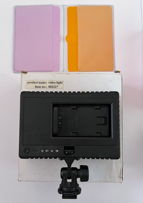 Aputure Amaran AL-160, druga lampa, akumulator Newell, dodatki.Polecam