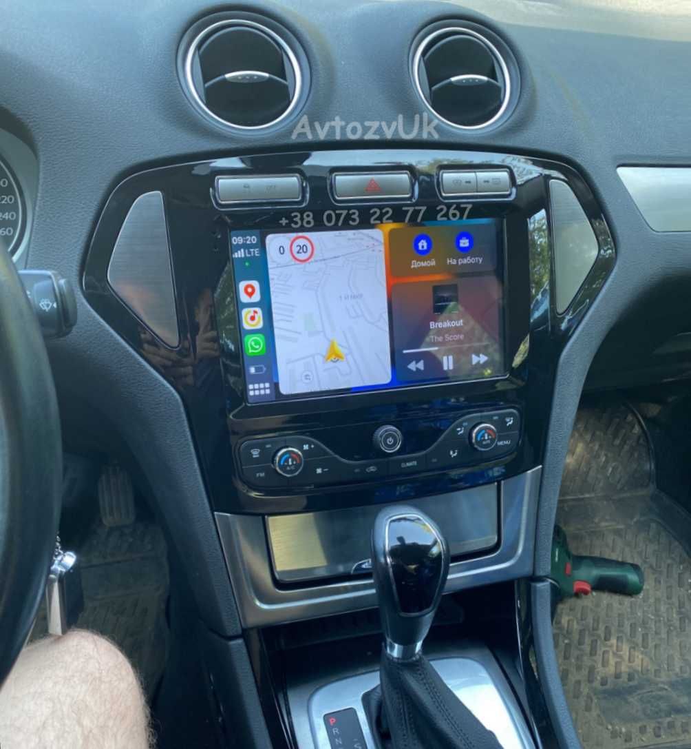Магнитола MONDEO Ford Форд Мондео GPS USB 2 дин din CarPlay Android 14