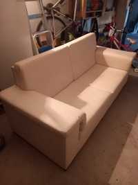 Sofa pele 3 lugares