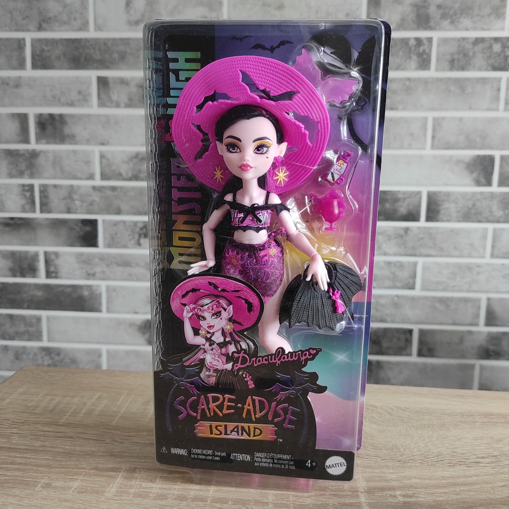 Lalka monster high wyspa straszy raj draculaura