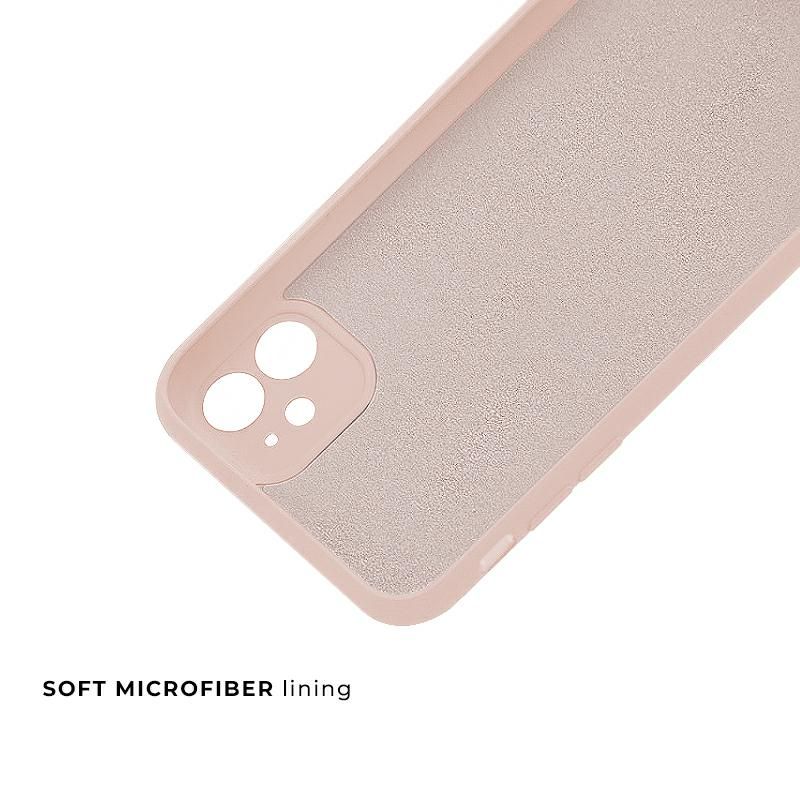 Etui Silikonowe Case Iphone 14 Pink Ochrona Soft-Touch