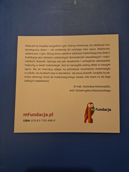 Książka " Dziecinnie prostą matematyka " polecam