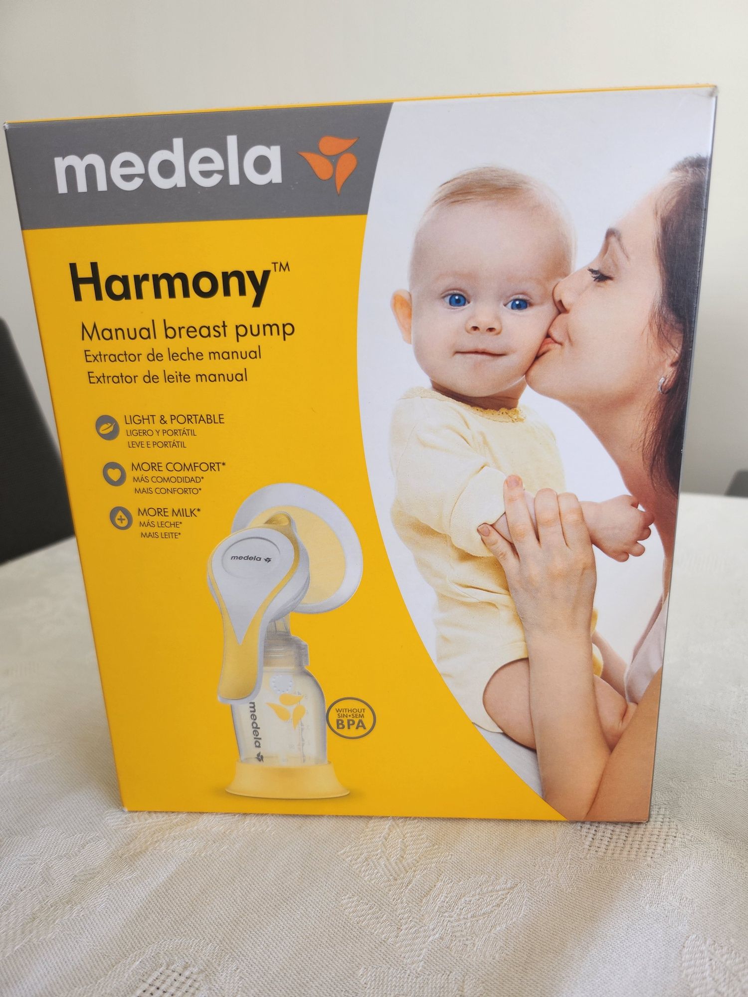 Medela - extractor manual e tetina calma