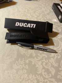 Caneta Ducati preta de coleção nunca usada