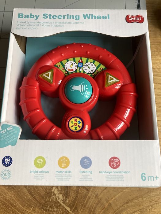SMIKI kierownica dla dziecka zabawka