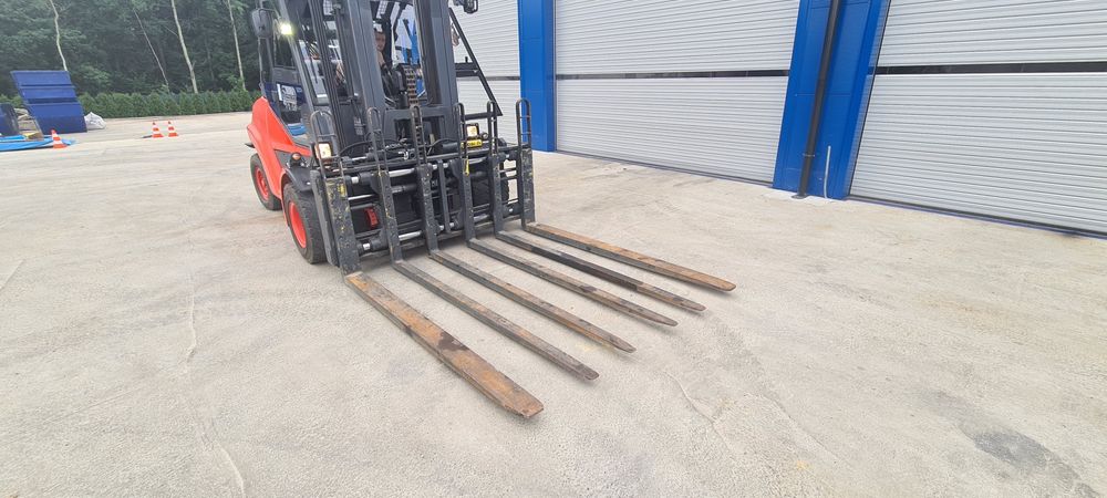 Wózek LINDE H80/900 H100 H70 TRIPLEX  pozycjoner paletyzer 8t 6,1m