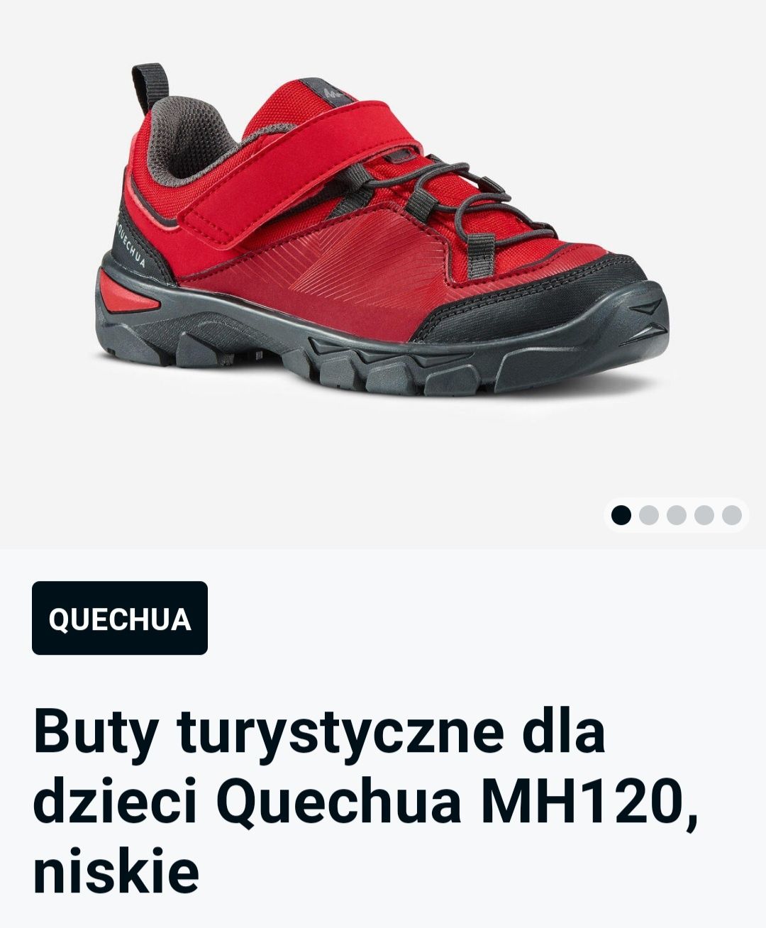 Buty dziecięce Quechua rozmiar 29