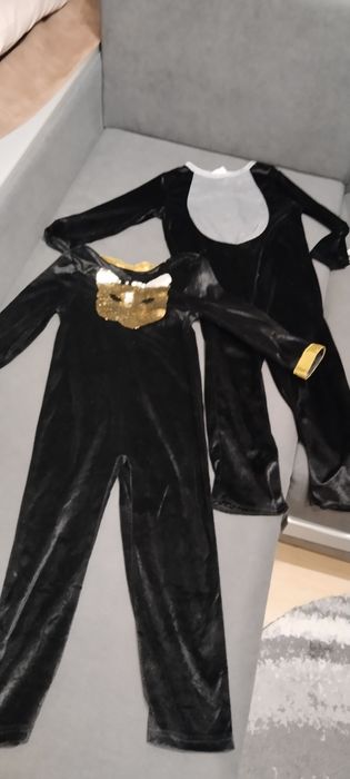 Нові велюрові костюм для діачинки на Новий рік котик, кішка  , комбіне