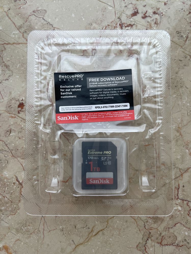 SanDisk Extreme PRO 1 TB карта пам"яті нова