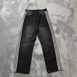 Джинси balenciaga x adidas black