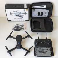 Drone Mini Quadcopter Dobrável | (Câmara Dupla 4K) | E88 (Pro) | Preto