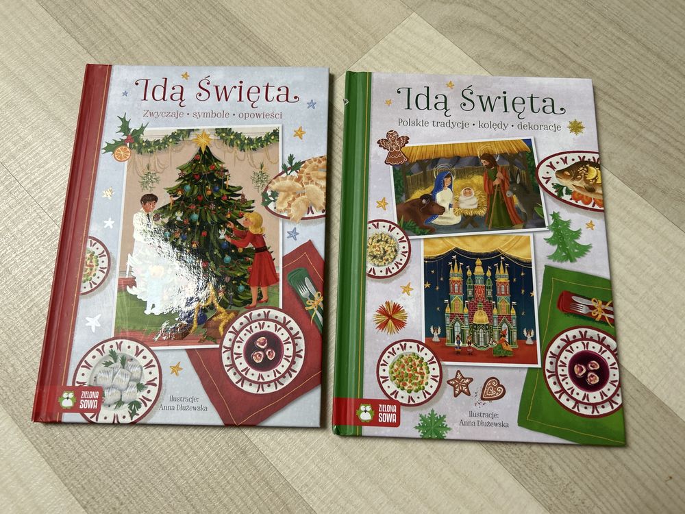 Idą święta ksiażki na Boże Narodzenie kalendarz Adwentowy