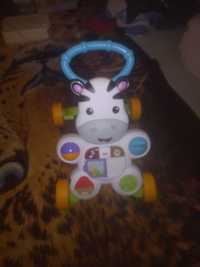 Fisher-Price Interaktywny Chodzik Zebra DPL53