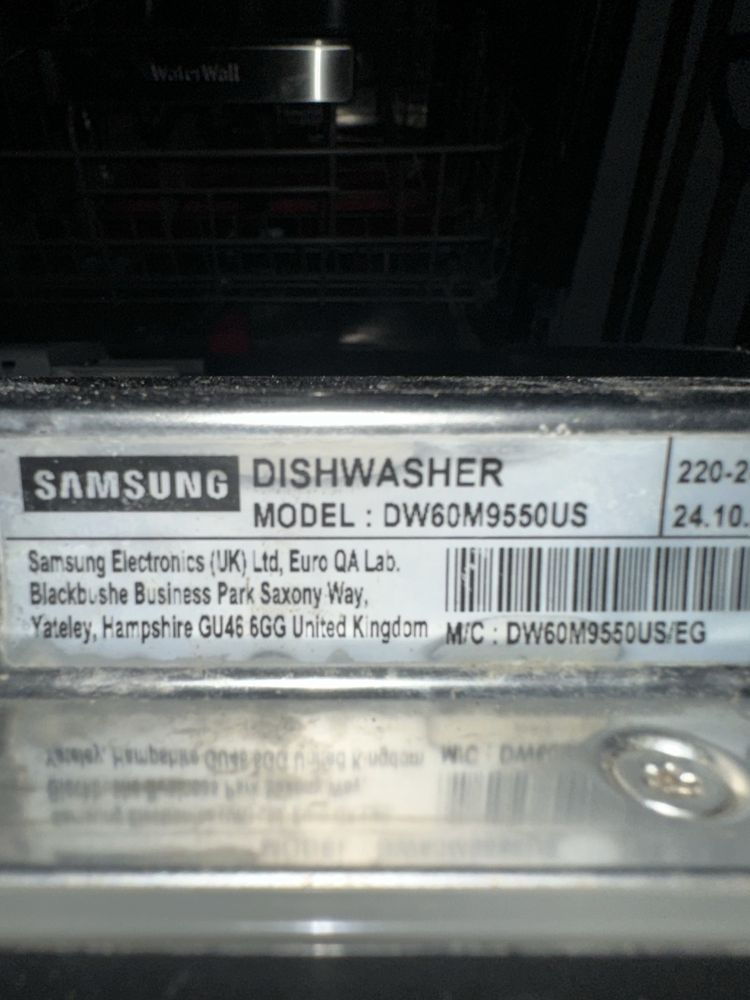 Zmywarka Samsung DW60M9550US części
