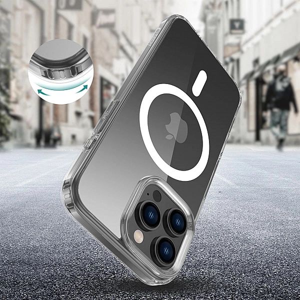 Tech-Protect Flexair Hybrid Magsafe Iphone 16 Pro Max Clear