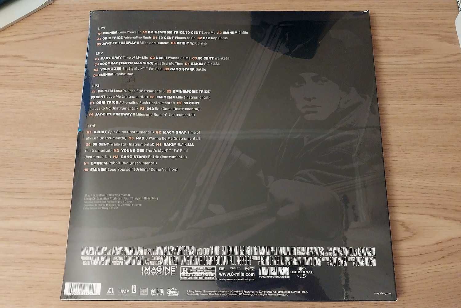 8 Mile OST (20th Anniversary Edition 4LP US) [Eminem, 50 Cent, Jay-Z]