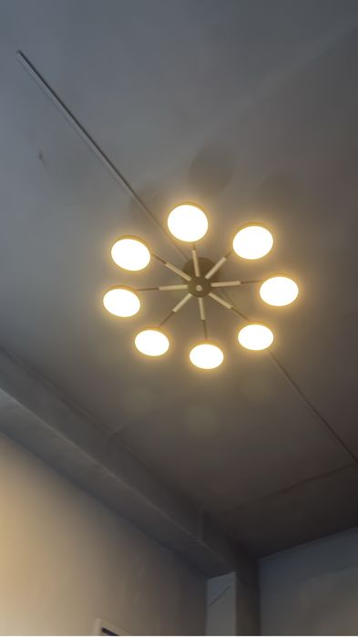 Люстра з пультом керування світло тепле/холодне