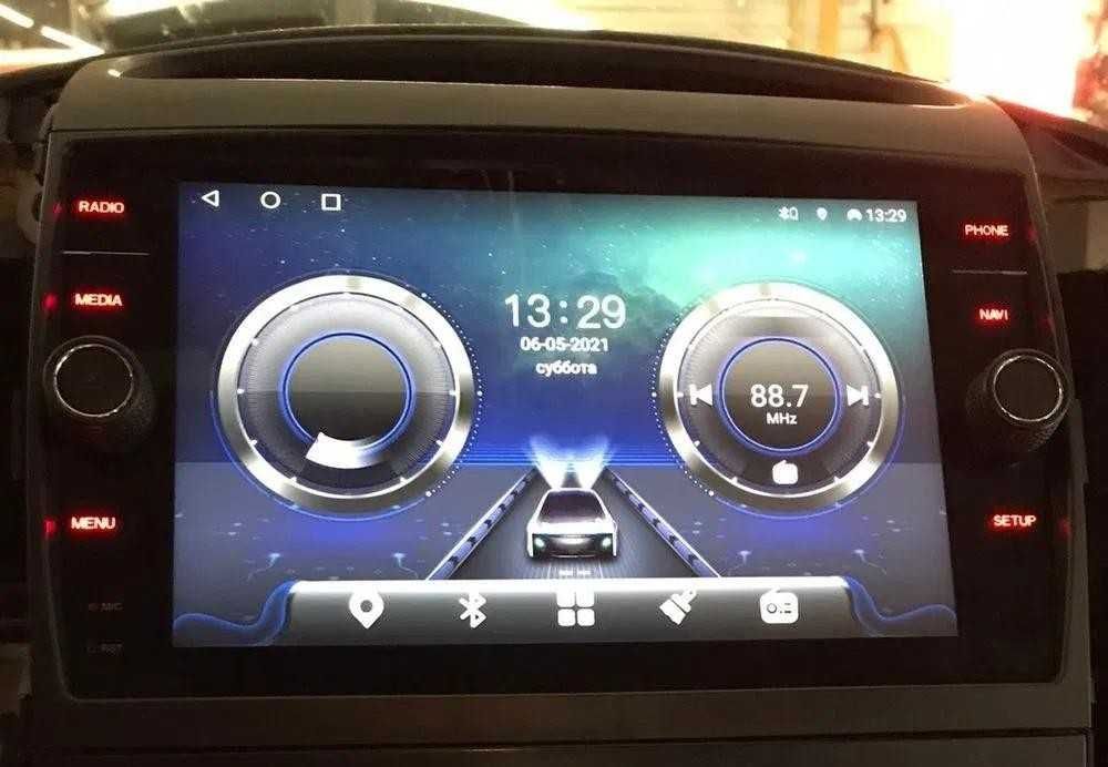 Магнітола Toyota Prado 120 з крутилками