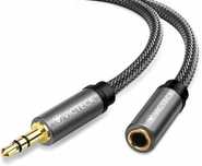 outlet przedłużka audio aux 3.5 mm męska-żeńska 5 metrów victeck