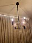 ITALUX Industrialna lampa wisząca nad stół - żarówki