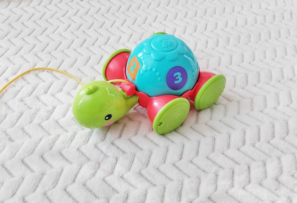 Żółwik do ciagniecia fisher price
