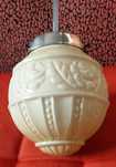 Candeeiro de teto Arte Deco