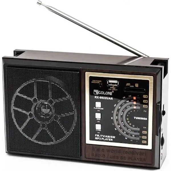 Радиоприемник Golon RX-9922 аккумуляторный FM радио приемник в ретро с