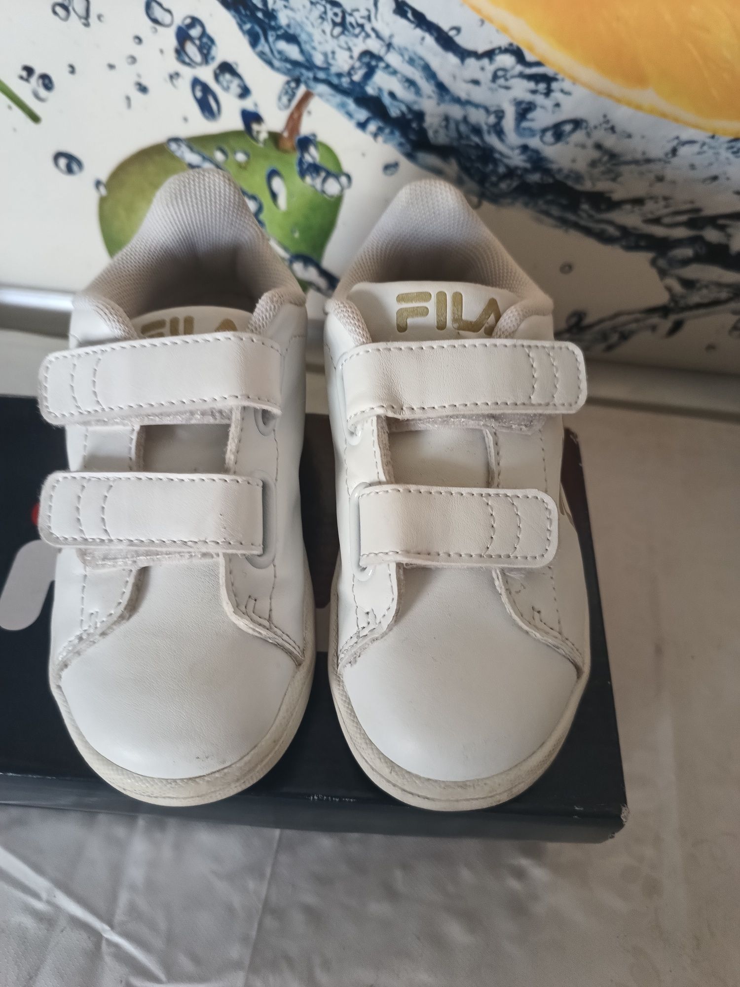 Buty chłopięce białe Fila 26