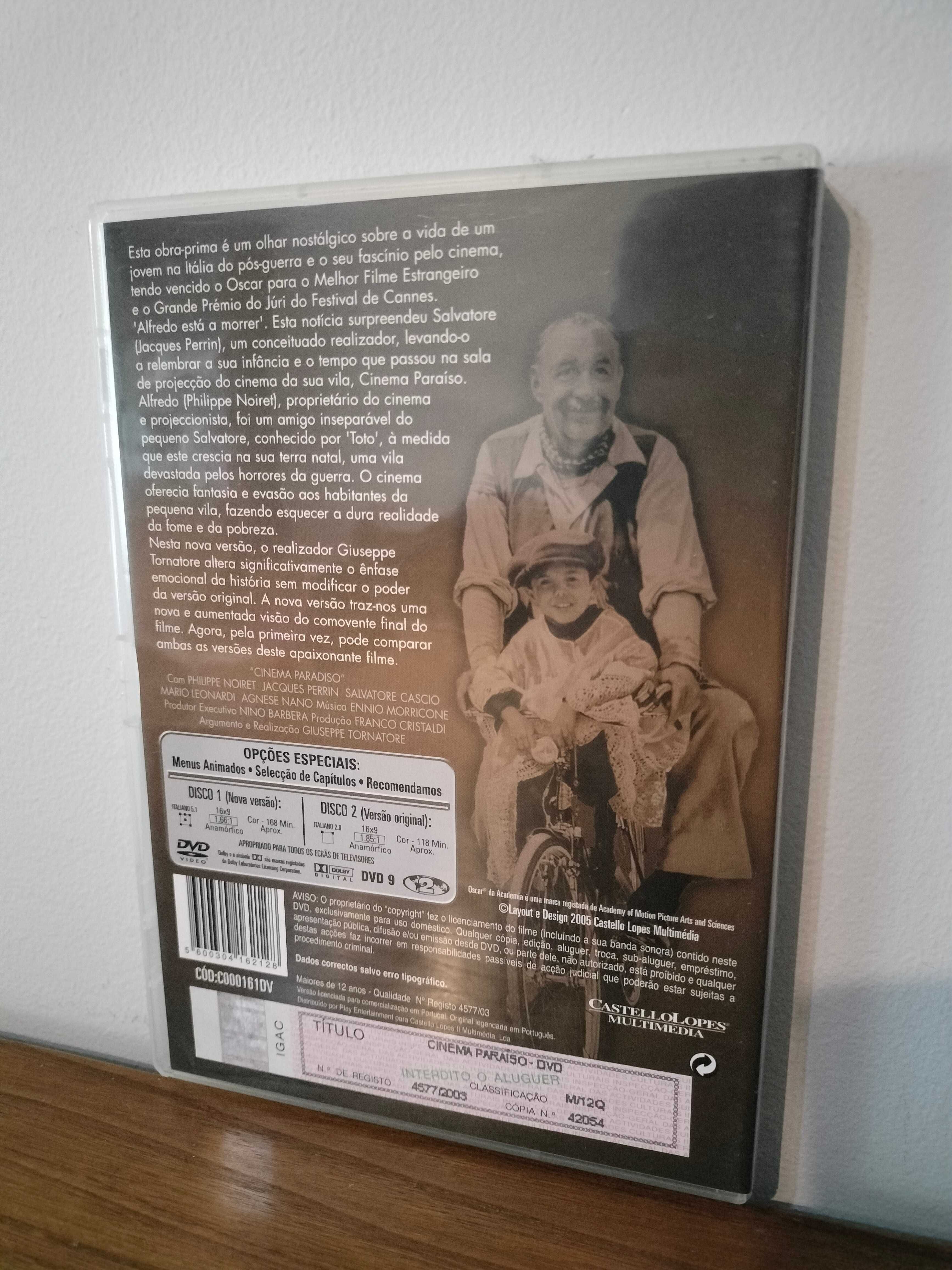 Filme DVD: Cinema Paraíso - Nuovo Cinema Paradiso