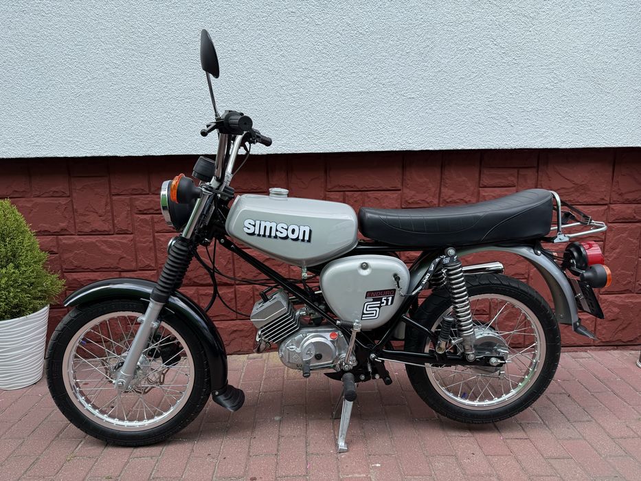 Simson S51 Enduro 85/4 5 biegów Ducati Energia 12V Dellorto Jak nowy!