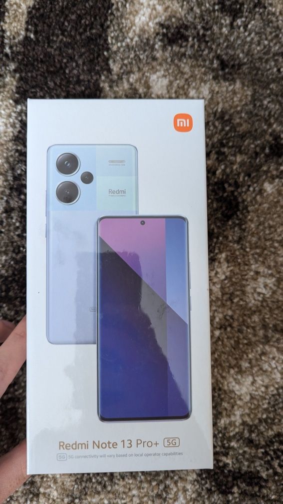 Telefon Xiaomi Redmi note 13 pro+ czarny 512 GB pamięci 12 GB ram