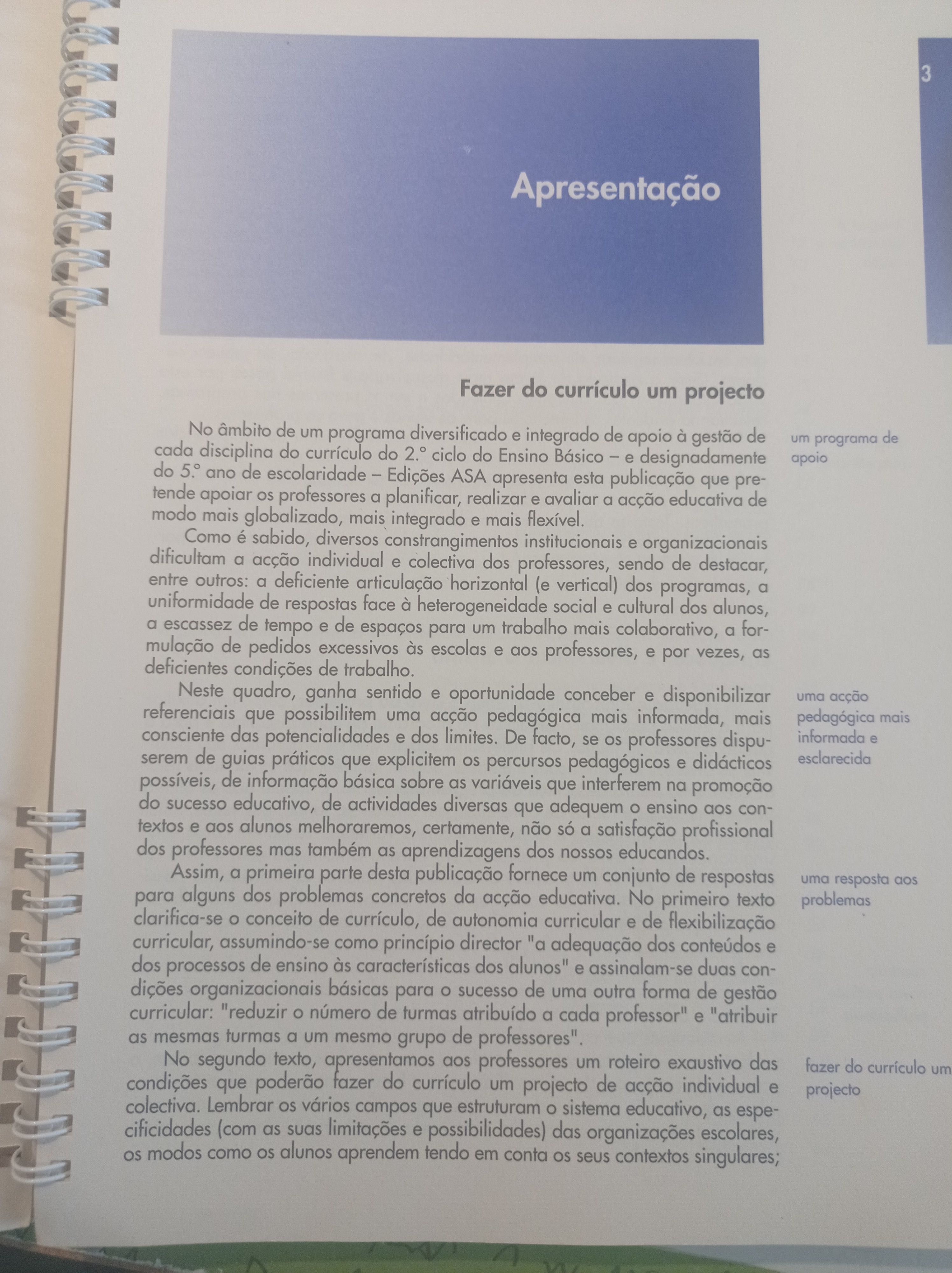 O professor e o currículo