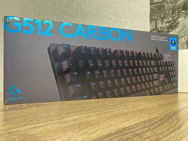 Игровая механическая клавиатура Logitech G512 Carbon (2 набора кл.).