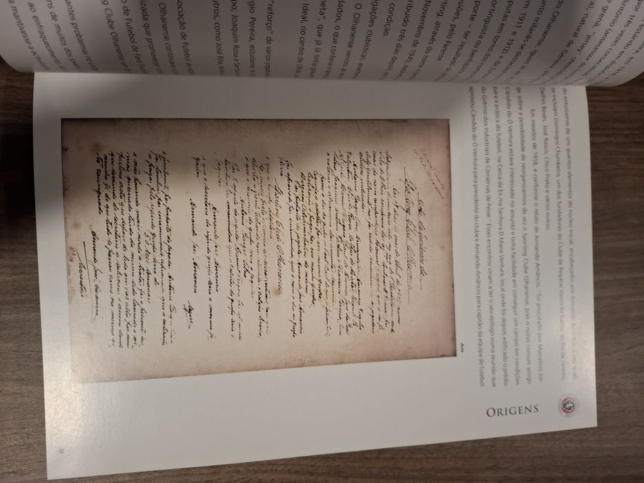 Livro Sporting Clube Olhanense 1912 Centenário