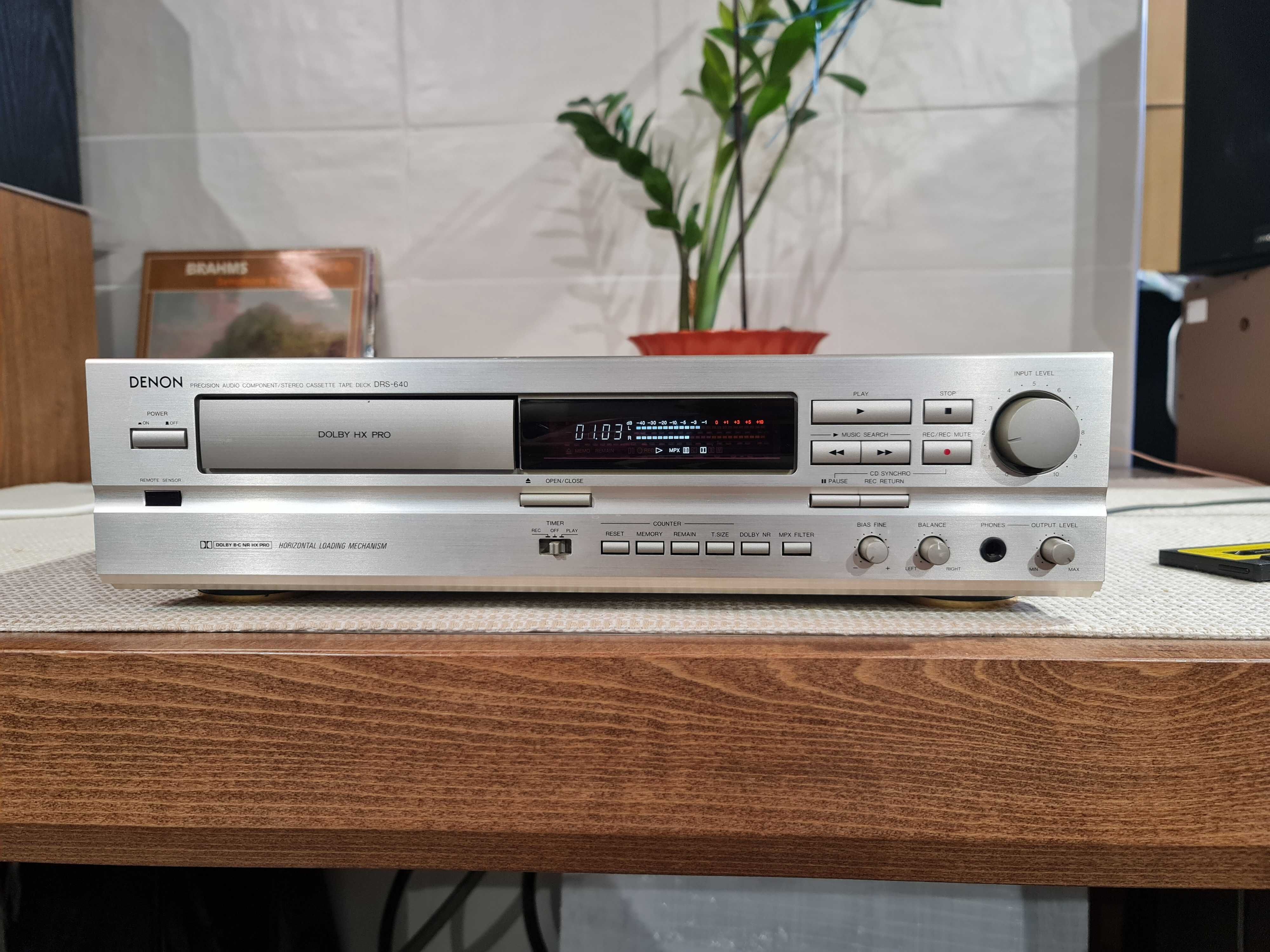 Касетна дека Denon DRS-640 3 мотори