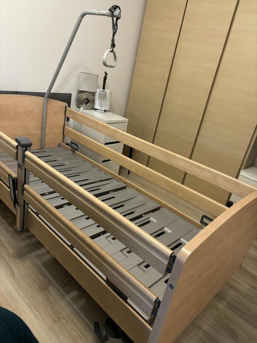 Łóżko rehabilitacyjne elektryczne firmy Stiegelmeyer
