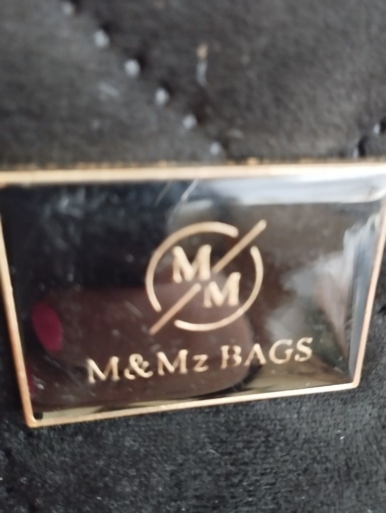 Torebka nowa z metką M&MZ Bags zamsz