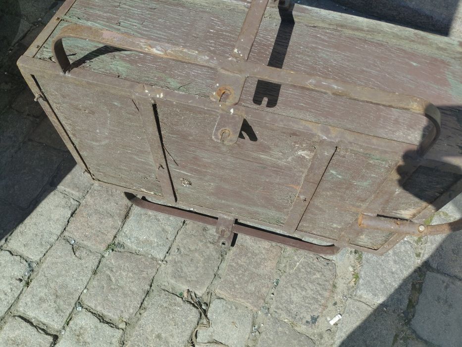 Stara przyczepka rowerowa PRL