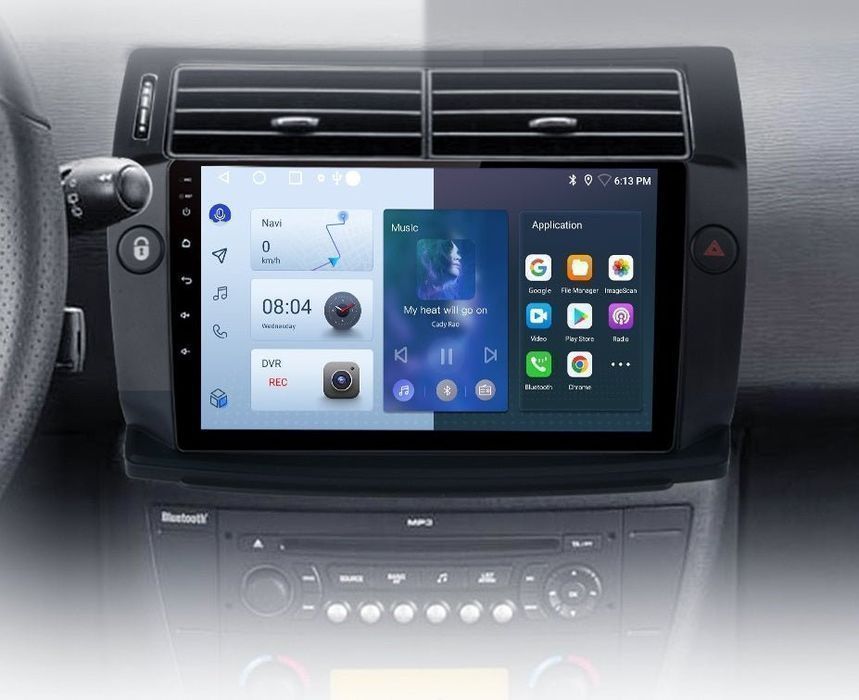Radio nawigacja Citroen C4 2004 - 2009 Android Carplay 2GB 32GB