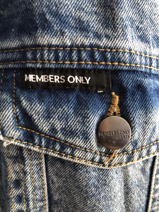 Kurtka Jeansowa Members Only x Nickelodeon