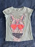 Mietowa bluzka tshirt dziewczeca Cool Club 158 cm