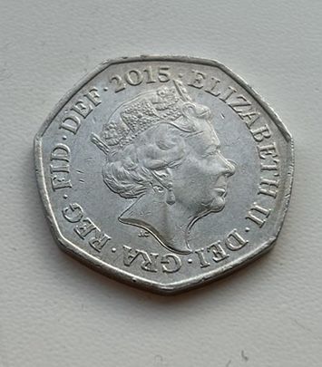fifty pence монета